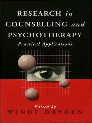 cover image of Research in Counselling and Psychotherapy